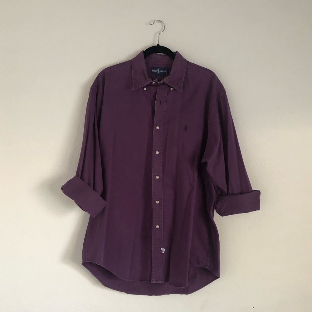 Ralph Lauren Long Sleeve Shirt, Purple